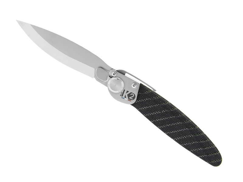 Couteau K2® 3D - manche 11,5 cm décor rayures