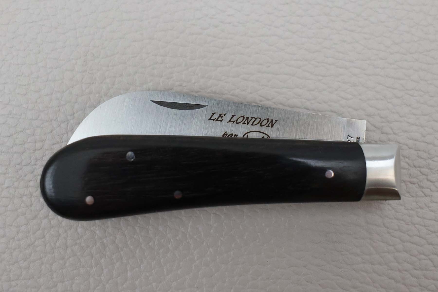 Couteau pliant modèle "Le London" par Locau - ébène