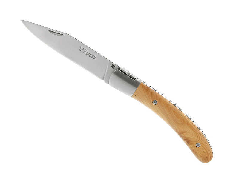 Couteau régional L'Elsass - manche 11 cm genévrier