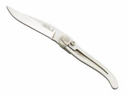 Couteau Laguiole C. Dozorme Liner Lock -- 11 cm tout inox