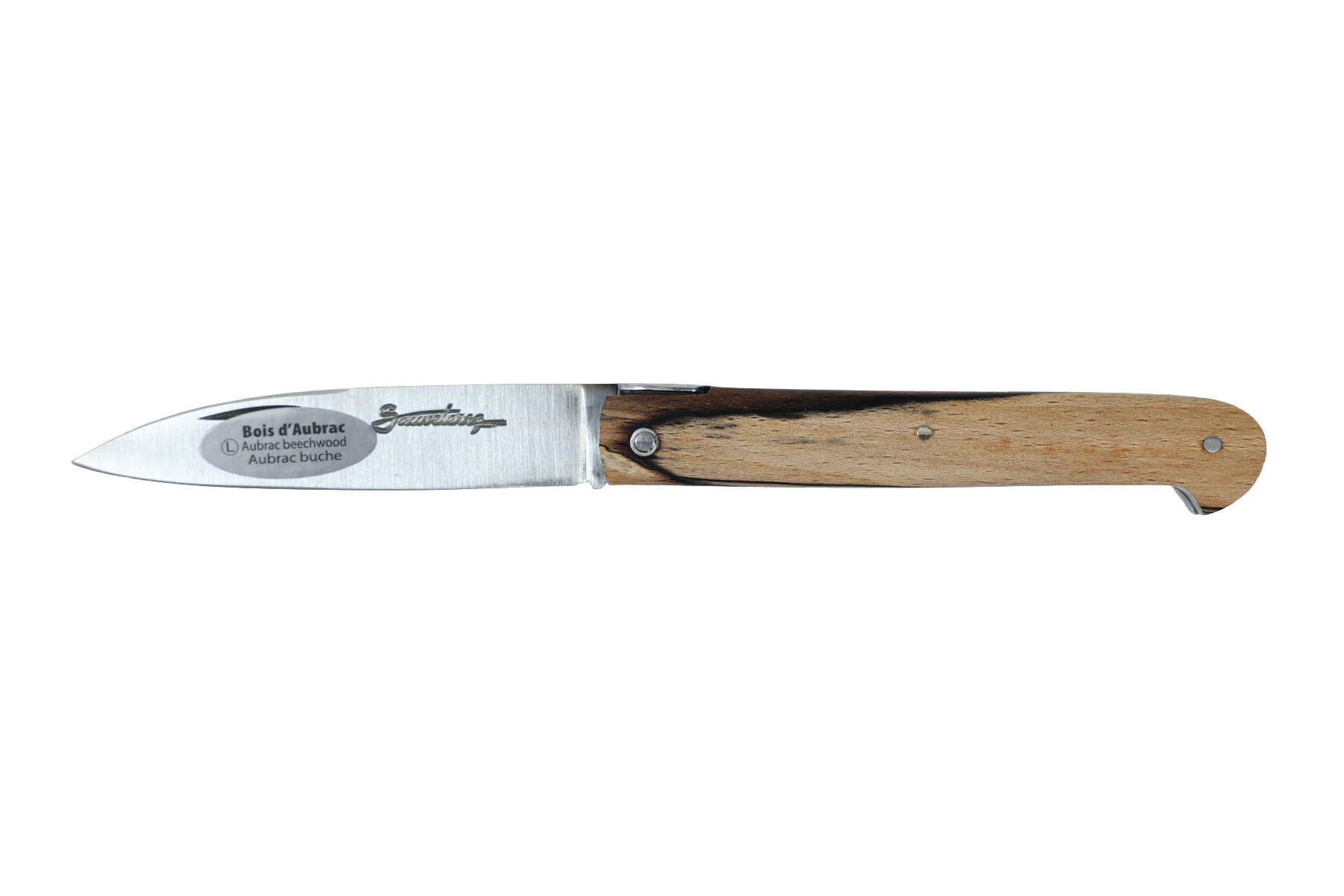 Couteau Sauveterre plein manche 9 cm - Bois d'Aubrac