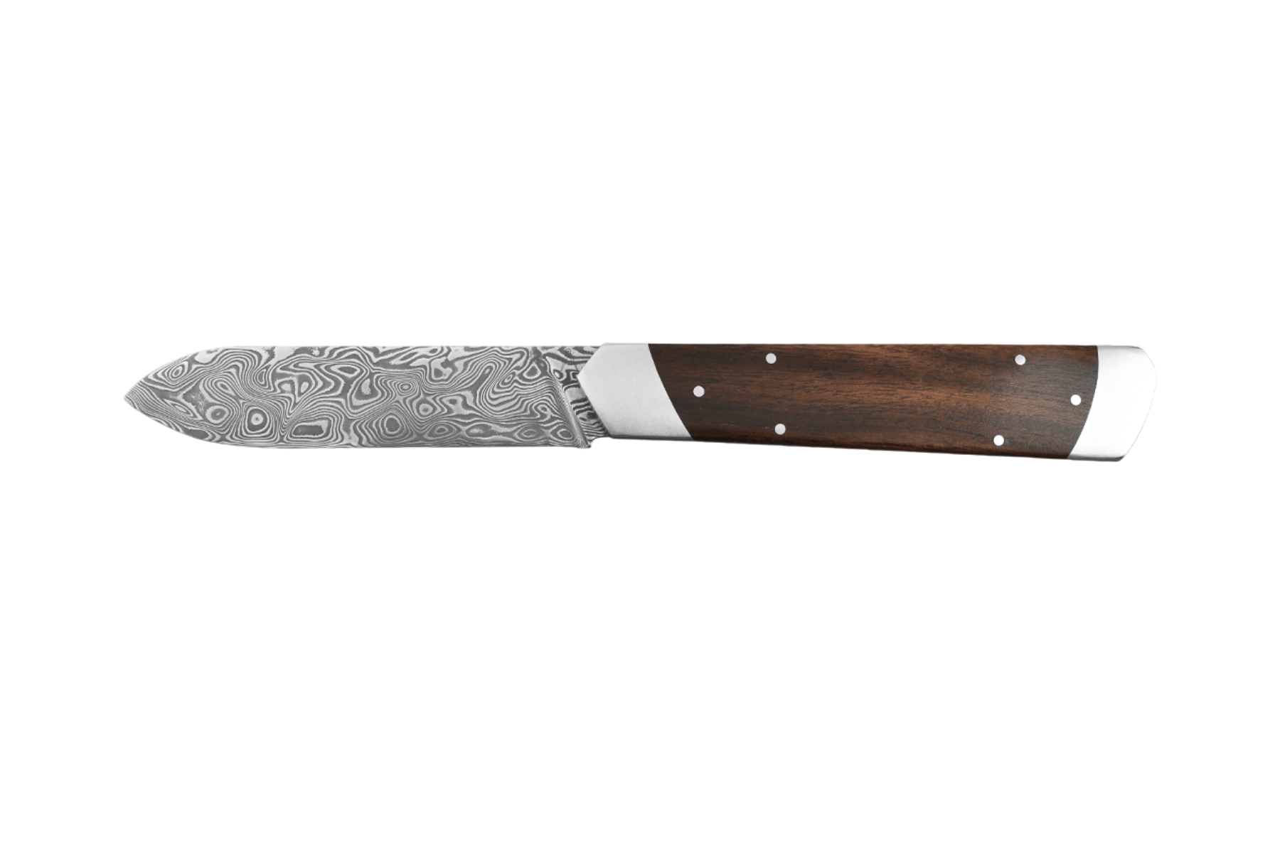 Couteau Fontenille Pataud Le Pradel damas - manche 11,5 cm bois de fer