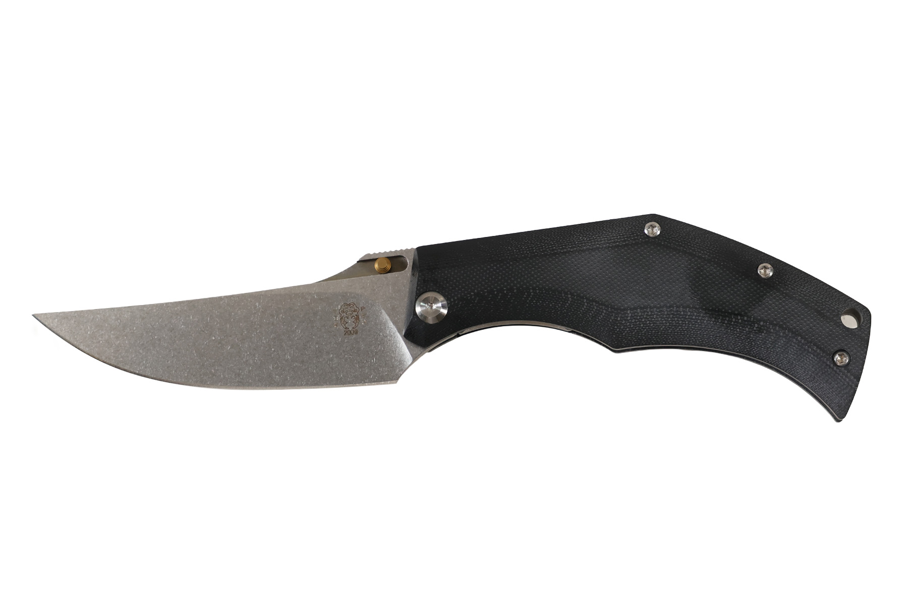 Couteau Persistent First Run collaboration Max Knives et Torpen - noir