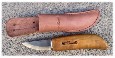 COUTEAU NORDIQUE DE HEIMO ROSELLI MODELE CHASSEUR UHC