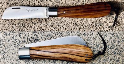 Couteau "GWALARN" de Vialis - 11 cm - Olivier