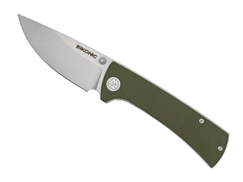 Couteau pliant Eikonic RCK9 - manche 10 cm G10 vert