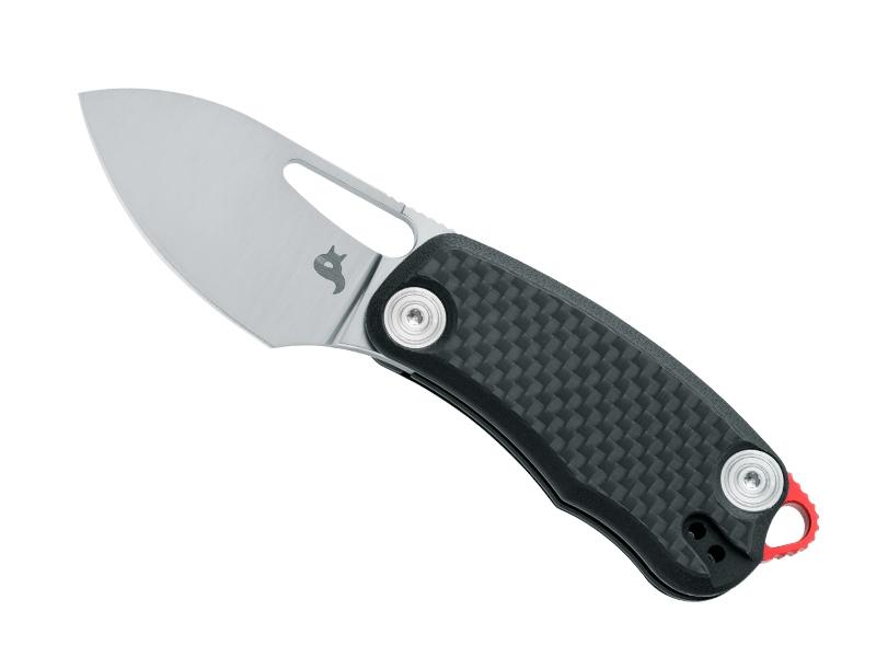 Couteau pliant Black Fox Nix - manche 8 cm fibre de carbone