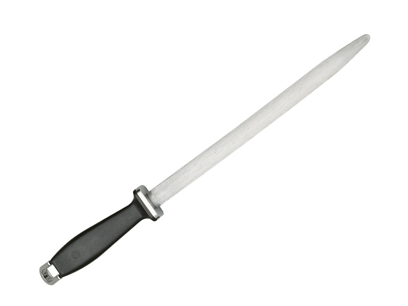 Fusil de boucher Ideal, mèche ovale 30 cm - manche noir