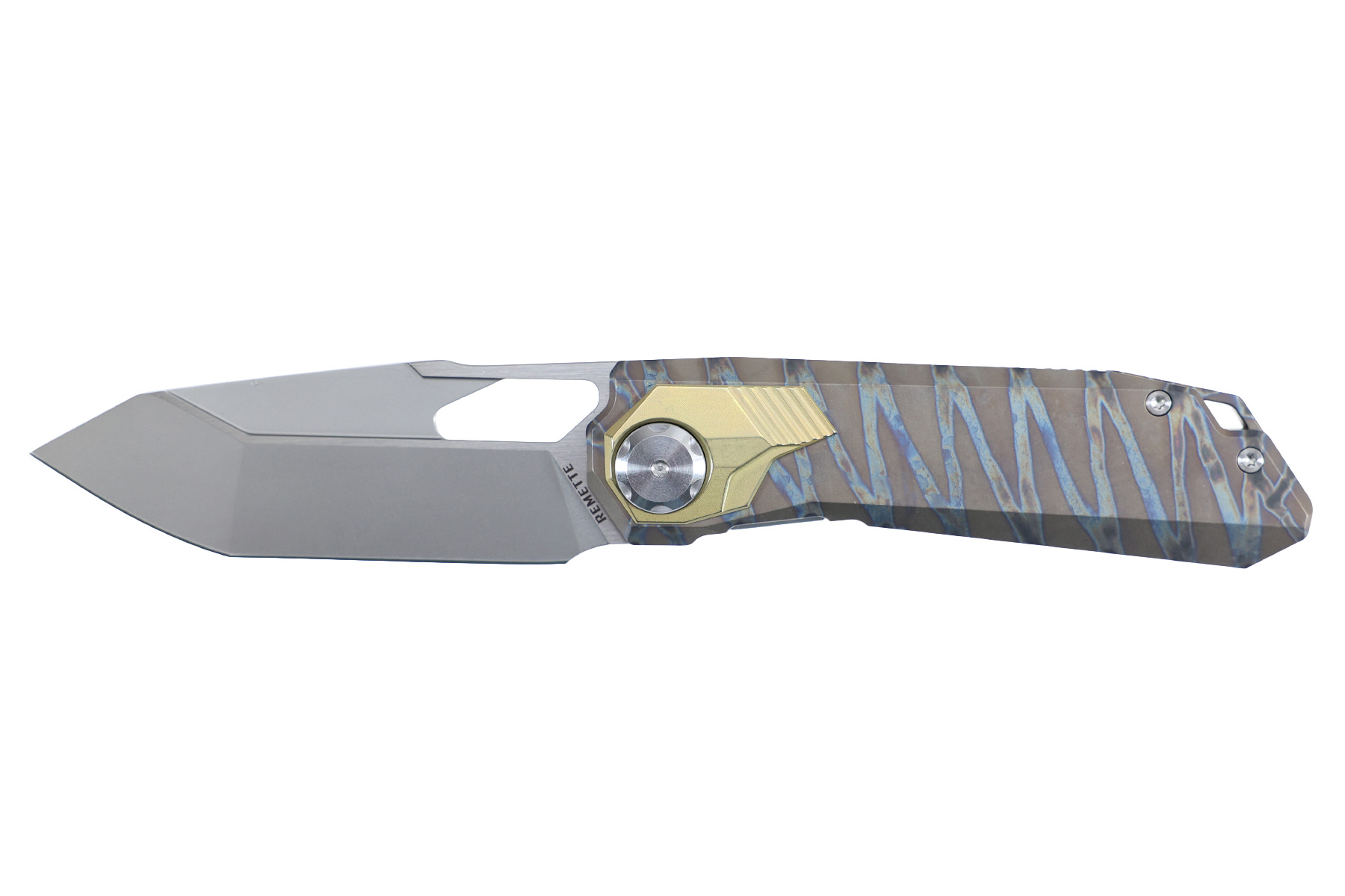 Couteau pliant Remette RTT1-CX - titane