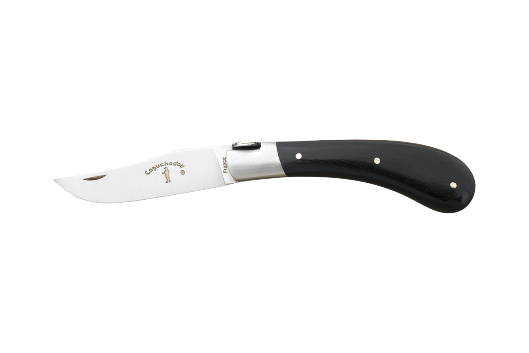 Couteau Le Capuchadou  Fontenille Pataud - manche ébène 10 cm