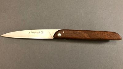 Couteau Montagnol Noyer de la coutellerie Savignac Carbone