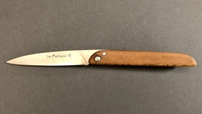 Couteau Montagnol Platane de la coutellerie Savignac Carbone