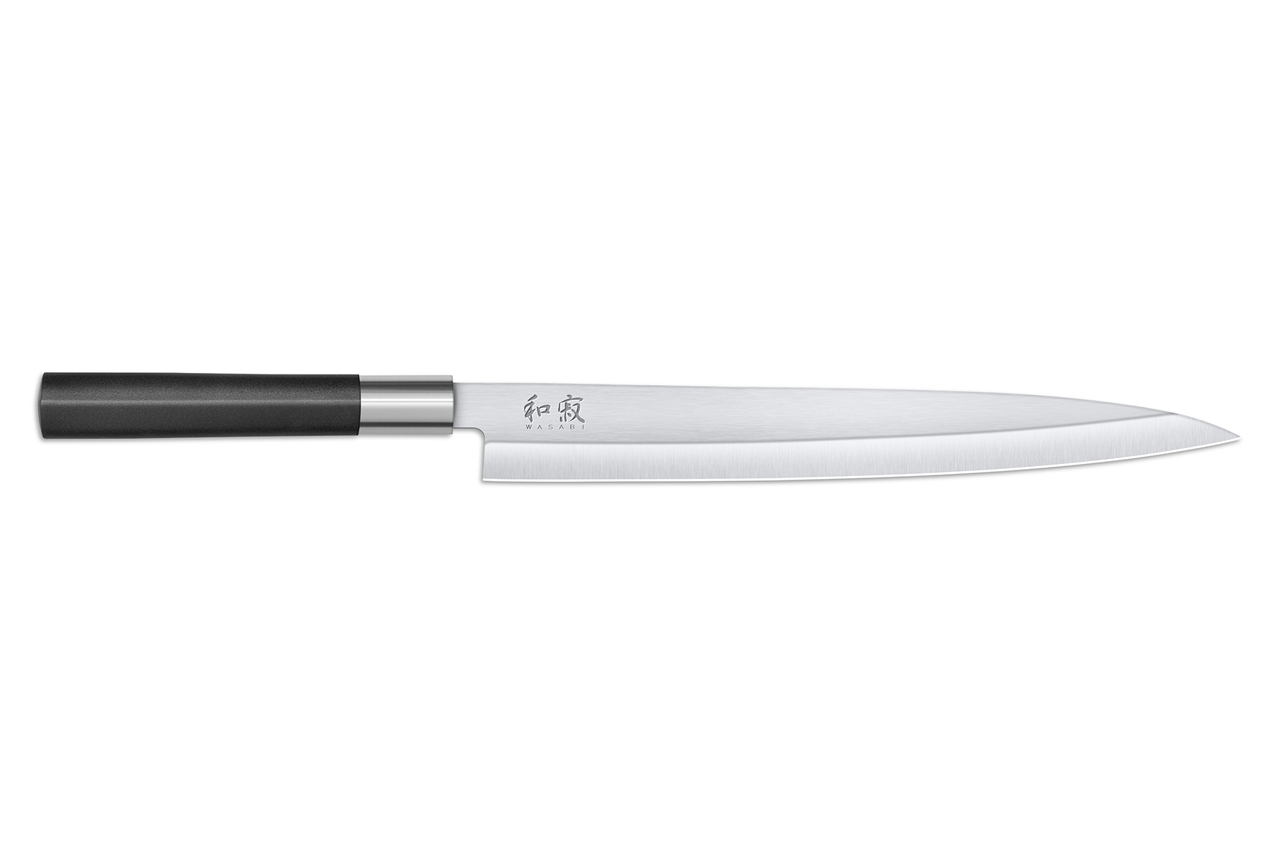Couteau japonais Kai Wasabi Black - Couteau yanagiba 24 cm