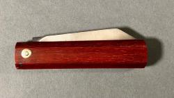 Couteau artisanal Fréderic Maschio L'Okto - padouk
