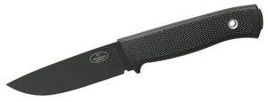 COUTEAU FIXE FALLKNIVEN F1 SWEDISH ARMY BLACK (ÉTUI CUIR)