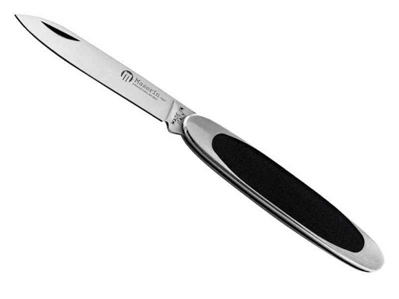 Couteau Maserin Navette - manche 9 cm ébène