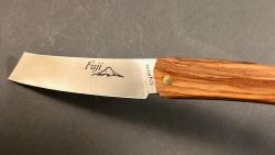 Couteau FUJI bois d'olivier coutellerie Teymen