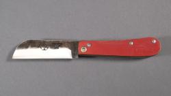 Couteau pliant artisanal Frédéric Marchand Le London - chêne rouge