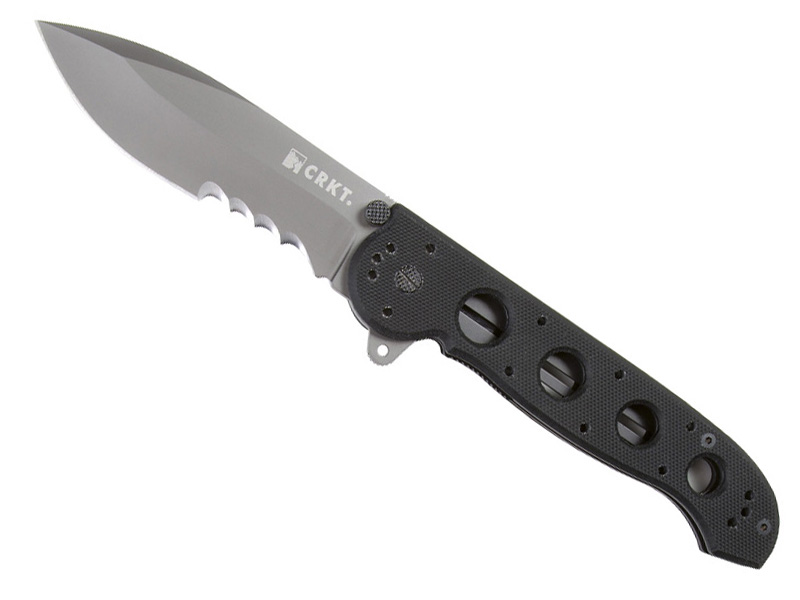 Couteau pliant CRKT M21-14G - manche à trous 13,5 cm G10 noir