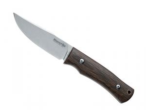 Poignard Black Fox Explorator lame 10 cm - manche micarta marron