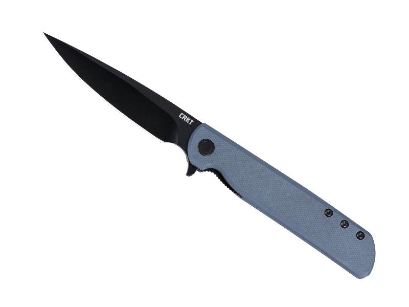 Couteau CRKT LCK+ G10 - manche 10,5 cm G10 gris
