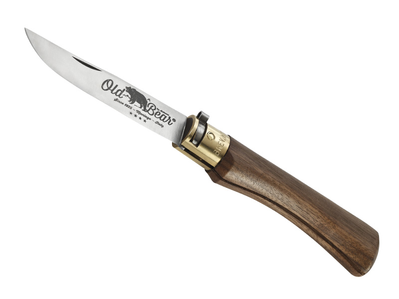 Couteau Old Bear taille XL - manche 13 cm noyer traité à l'huile