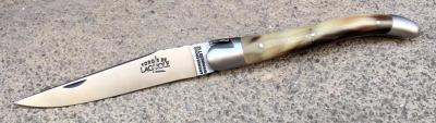 Couteau forge de LAGUIOLE corne 11 cm