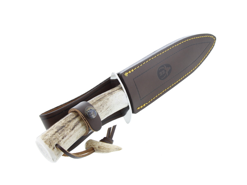 Dague de chasse Muela Alacaraz 19 cm - manche bois de cerf