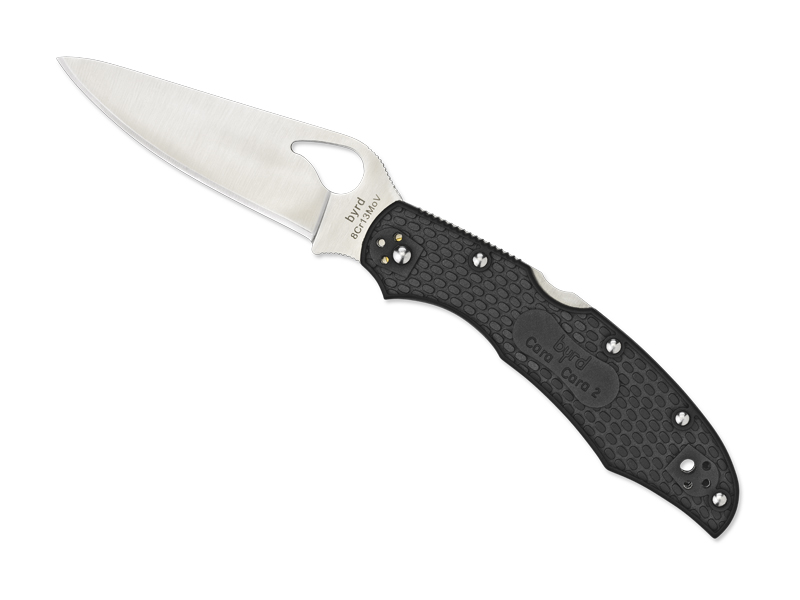 Couteau Byrd Cara Cara 2 - manche 12 cm nylon/fibre de verre noir