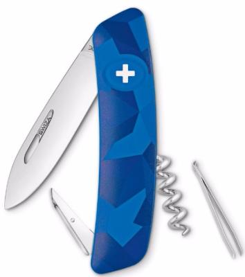 COUTEAU SWIZA MULTIFONCTIONS D01 LIVOR BLEU URBAN