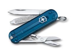 COUTEAU SUISSE VICTORINOX CLASSIC SD TRANSLUCIDE SKY HIGH