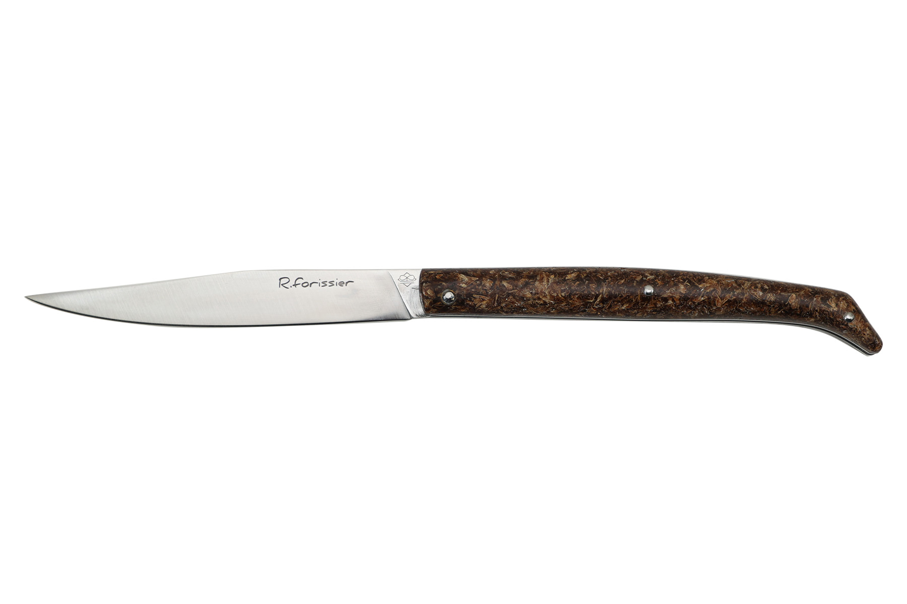 Couteau artisanal de Robin Forissier modèle Le Chiloé - Drèche
