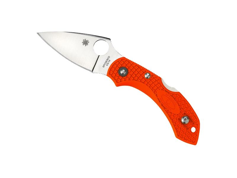 Couteau pliant Spyderco Dragonfly 2 - manche 8 cm orange