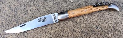 Couteau Forge de Laguiole 2 pièces - Manche bouleau de 12 cm