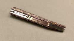 Couteau Charles Canon - manche 12 cm résine avec inclusion de lavande