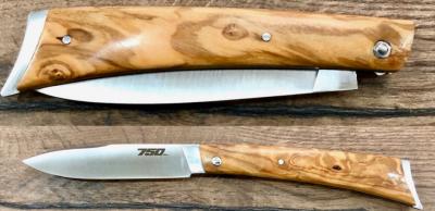 Couteau par Goyon Chazeau Le 750 Olivier