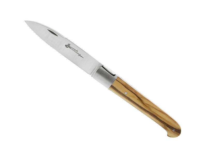 Couteau pliant régional Le Sauveterre 11 cm - manche en olivier