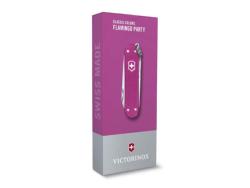 Canif Victorinox Classic SD Alox Flamingo Party