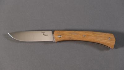 Couteau Gaëtan Cesteleyn Le "X BY G-C" Bois de Cytise du Jura