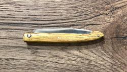 Couteau "Capucin" Laguiole en Aubrac PM 10 cm - Pistachier