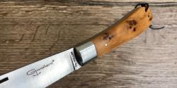 Couteau le Gwalarn par Viallis manche genévrier
