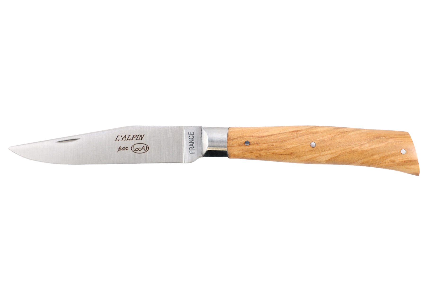 Couteau pliant modèle "L'Alpin" par Locau - Olivier