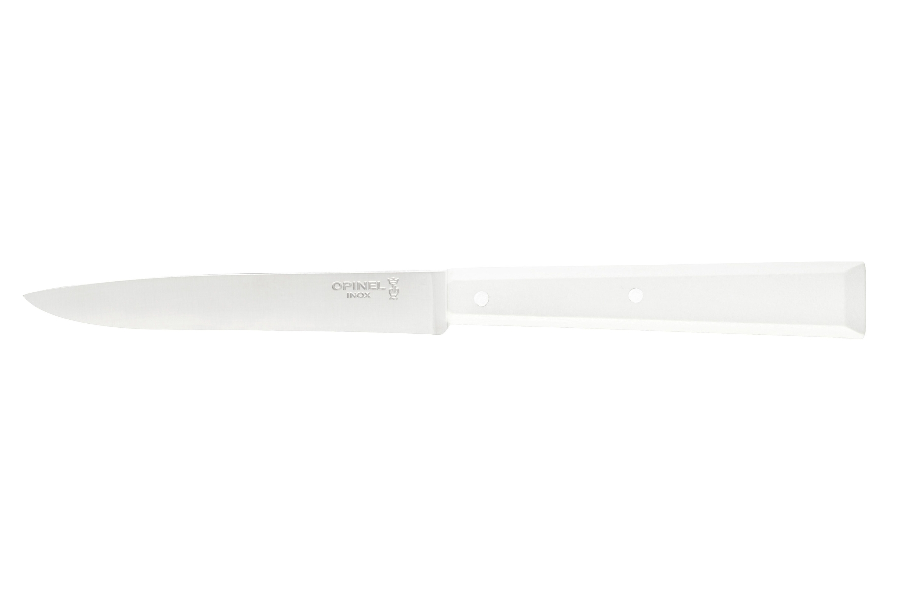1 couteau de table Opinel "N°125" blanc