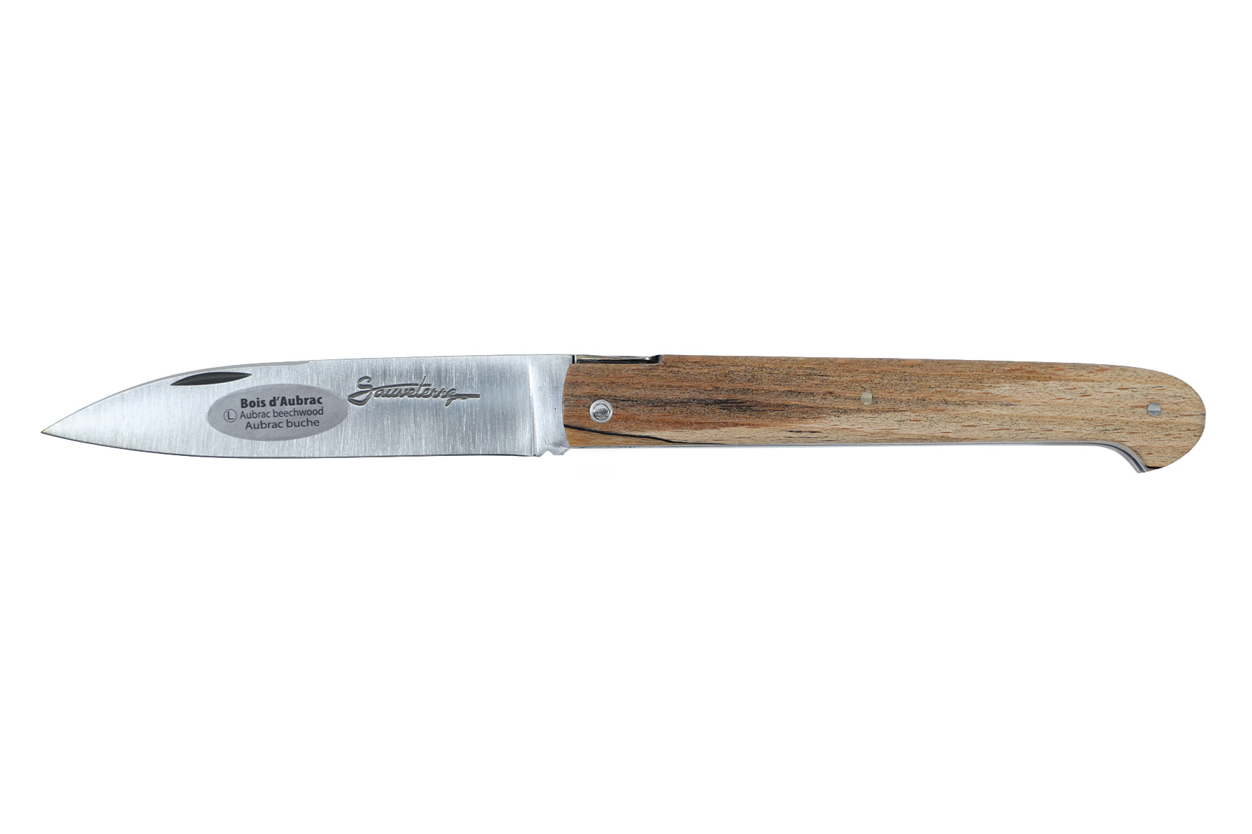 Couteau Sauveterre plein manche 11 cm - Bois d'Aubrac