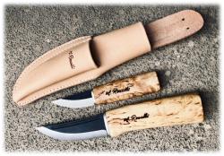 Combiné de chasse 2 couteaux nordiques Roselli - chasseur/grand mére