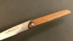 Couteau Montagnol Platane de la coutellerie Savignac Carbone