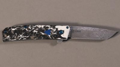 Couteau Benchemade Tengu Flipper Design JARED OESER
