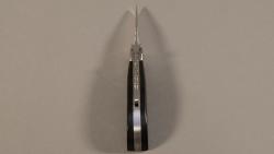 Couteau régional Le Camarguais n°10 trident soudé - 9 cm Ébène