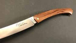 Couteau FUJI bois d'olivier coutellerie Teymen