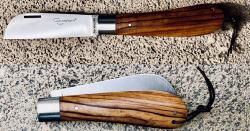 Couteau "GWALARN" de Vialis - 11 cm - Olivier